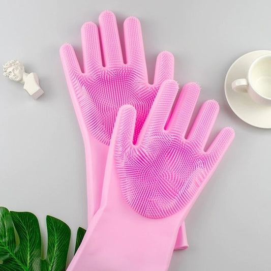 1 Pair Magic Dish washing Gloves