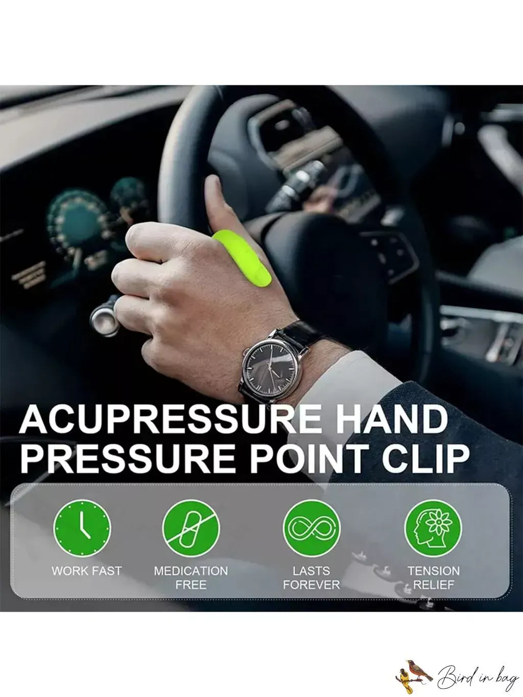 Original Sugar Control Clips Target LI4 Acupressure Point