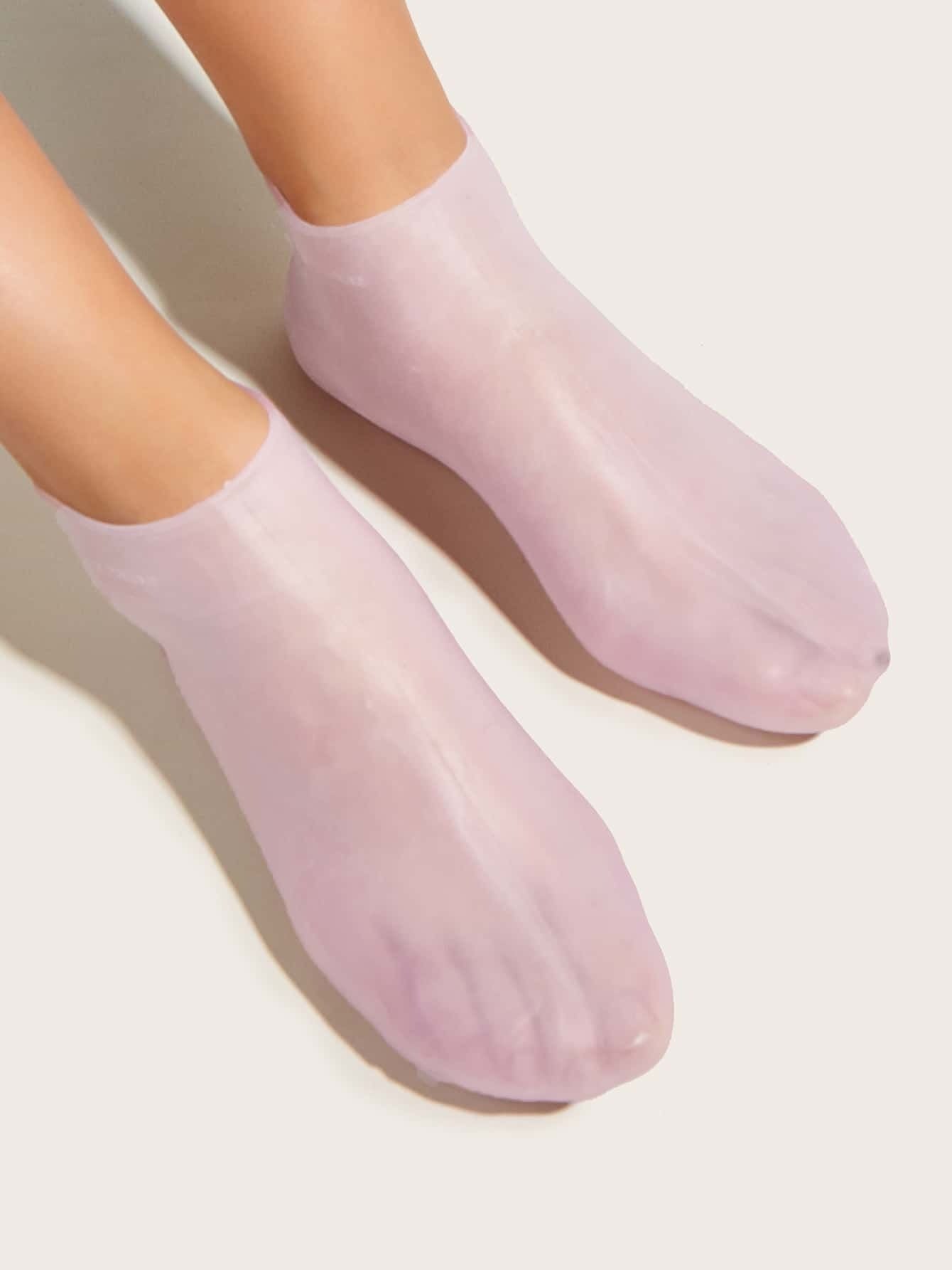 1 Pair Silicone Moisturizing Gel Heel Socks