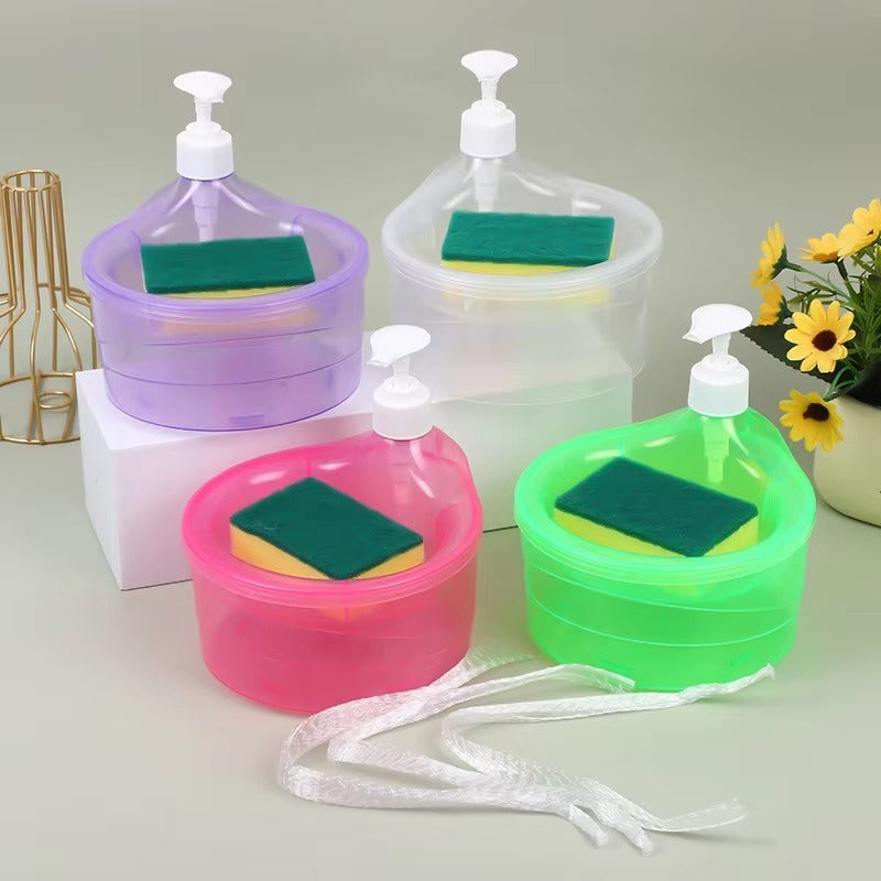 Liquid Soap Dispenser Set Sink Organizer