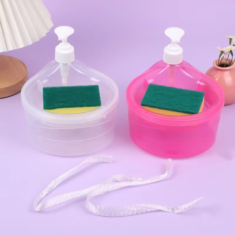 Liquid Soap Dispenser Set Sink Organizer