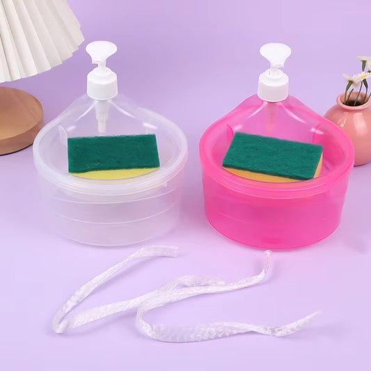 Liquid Soap Dispenser Set Sink Organizer